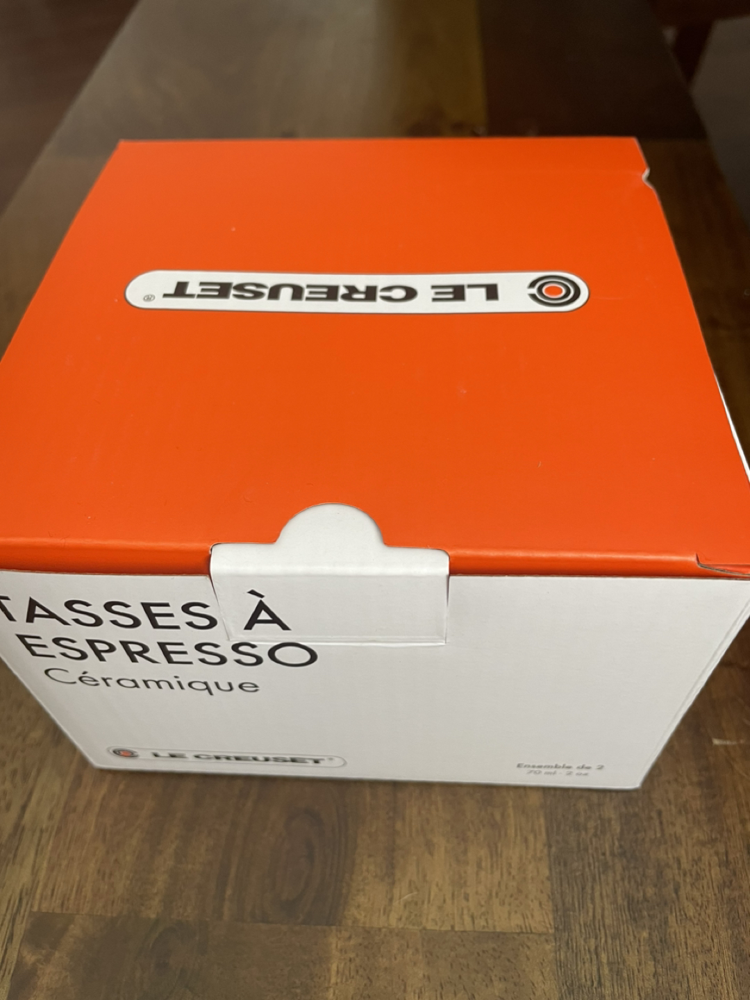 BNIB  Le Creuset Espresso Cup and Saucer