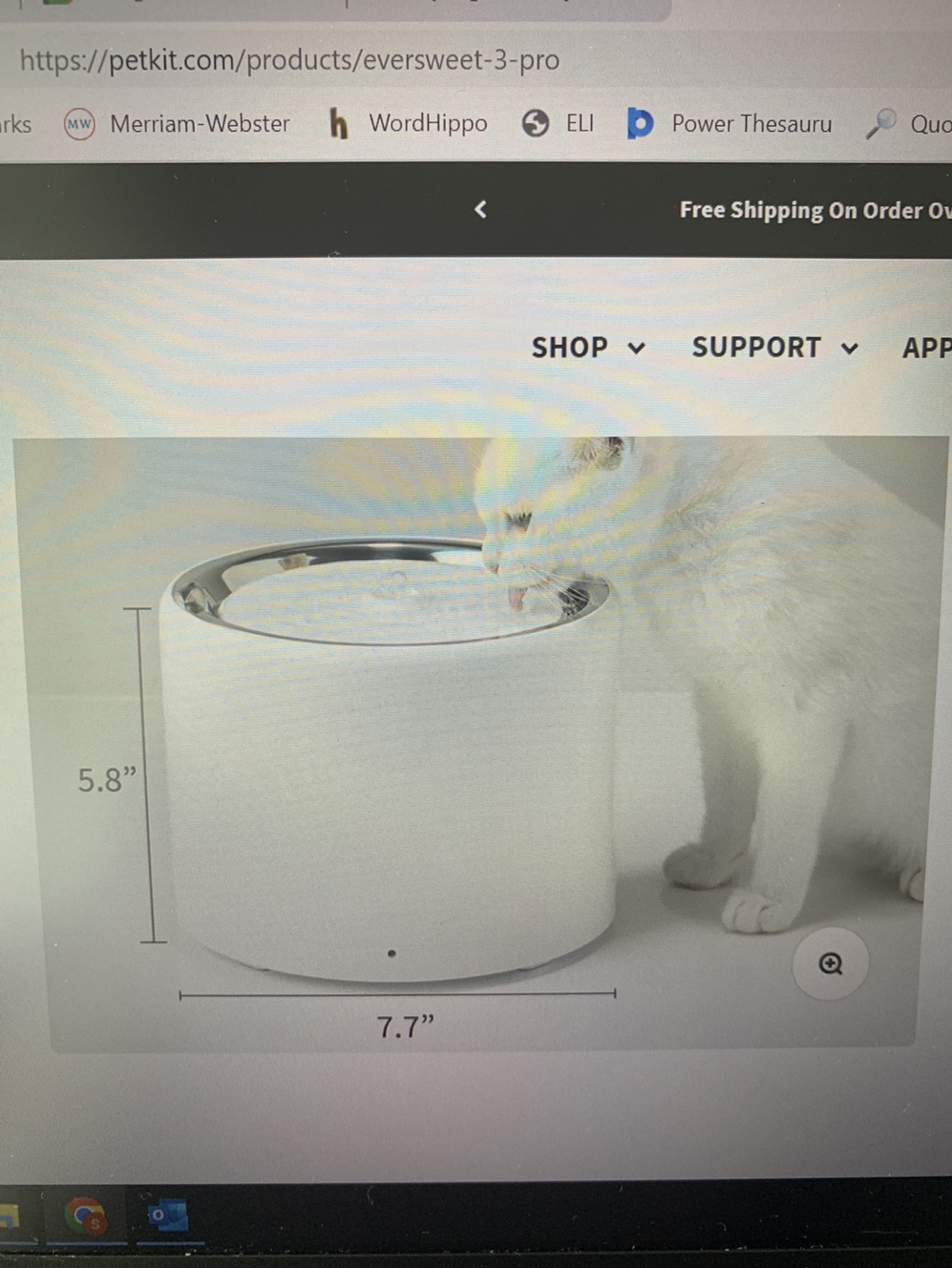 PETKIT Eversweet 3 water fountain - photo 5