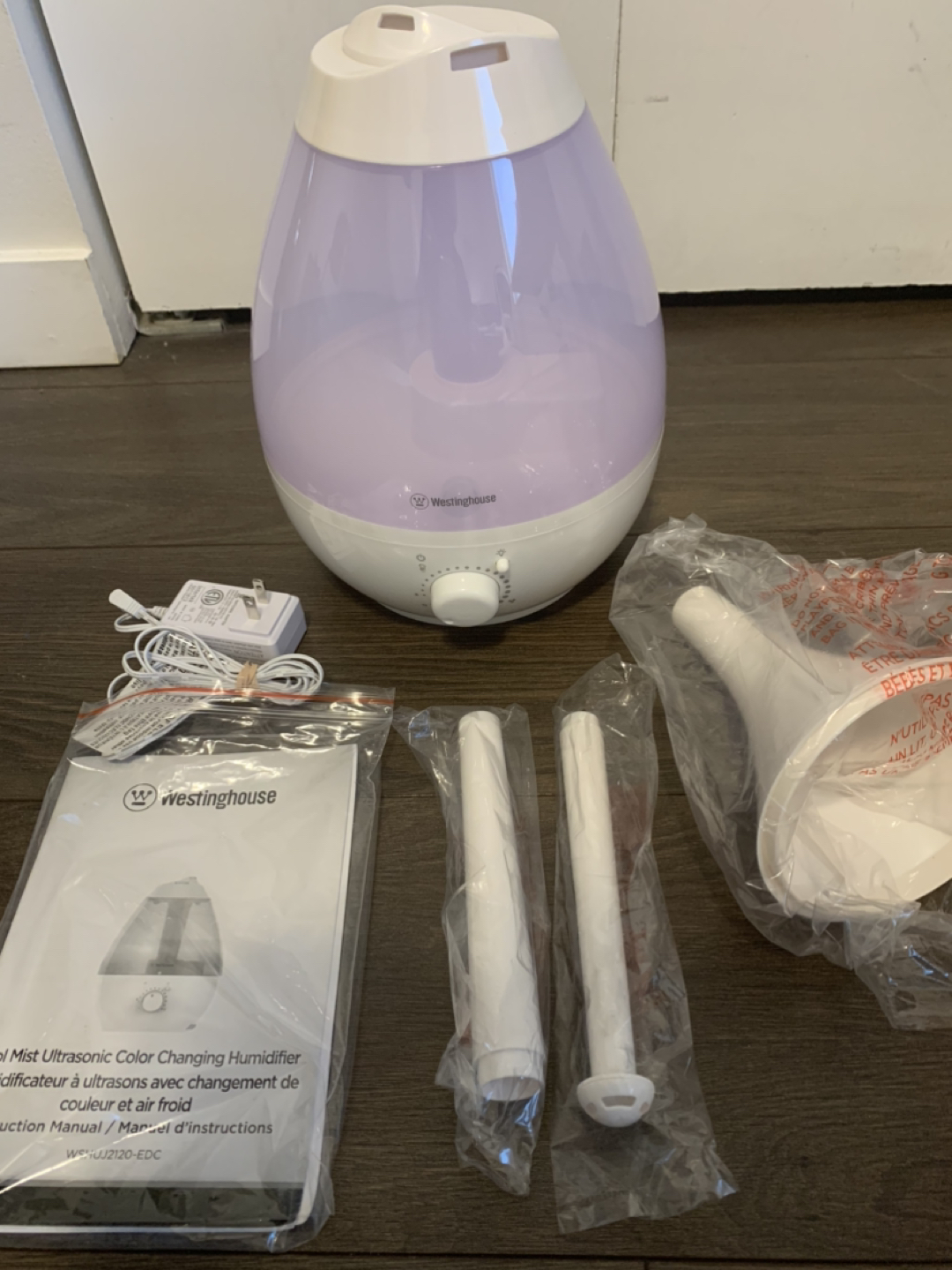 Cool Mist Ultrasonic Color Changing Humidifier - photo 3