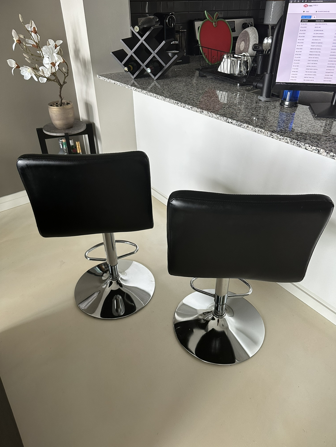 Leather Chairs - retail at $250 - photo 2