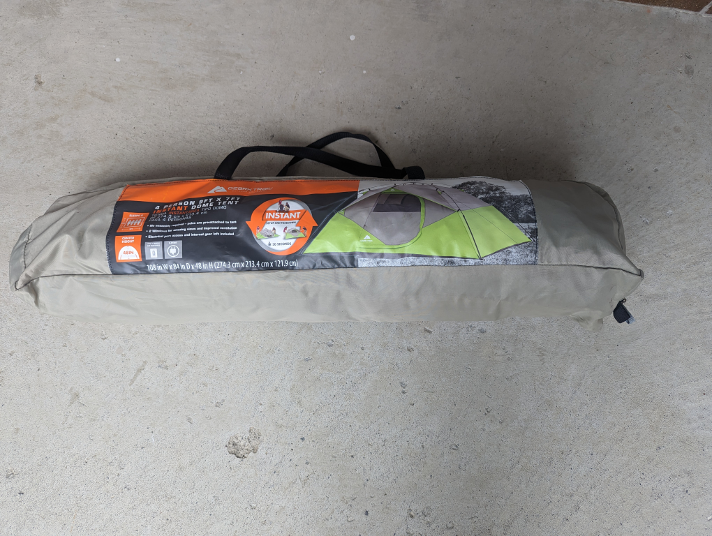 Ozark Trail 4 person tent