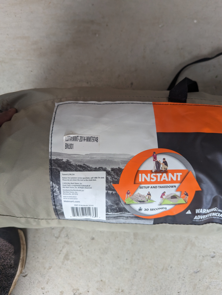 Ozark Trail 4 person tent - photo 2