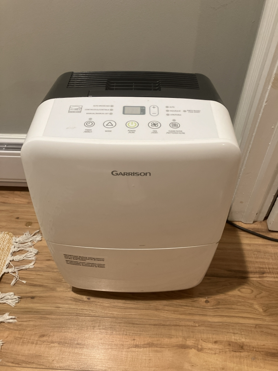 35 pint Dehumidifier