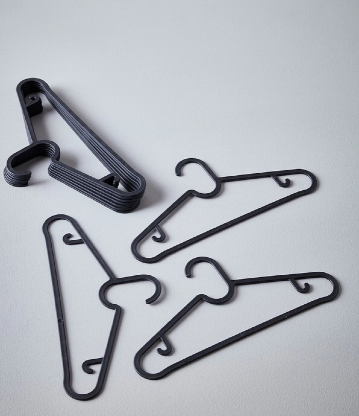 SPRUTTIG Hanger, black IKEA 10pc thumbnail
