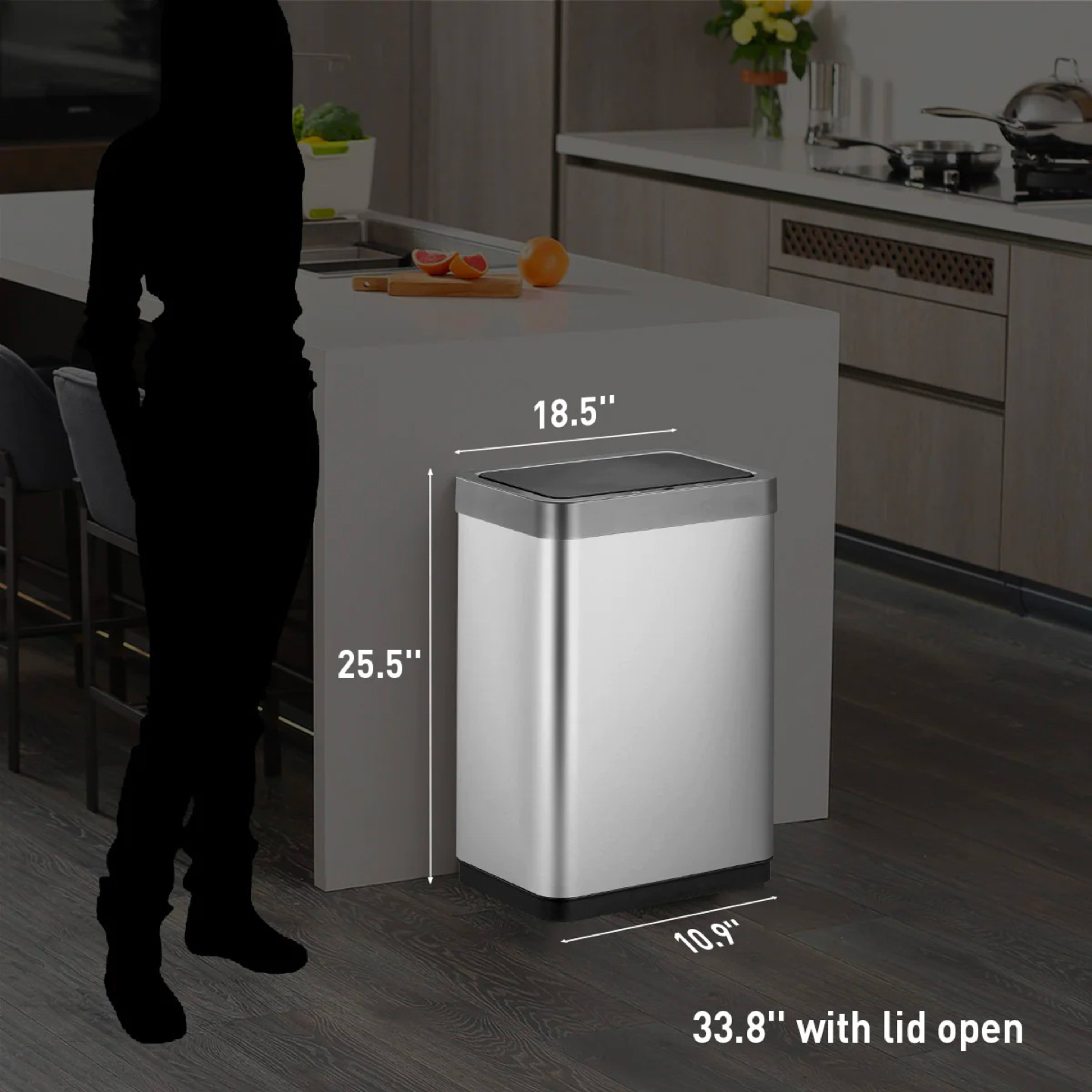 Trash can with motion sensor - photo 5