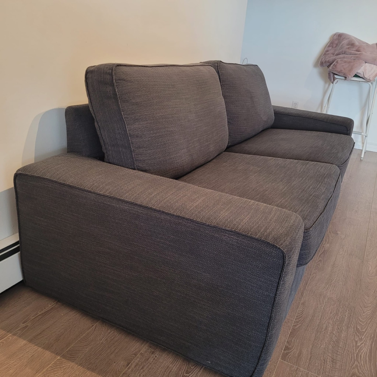 IKEA gray sofa - photo 3