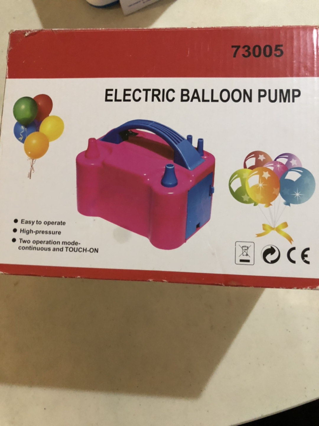 Balloon air filler