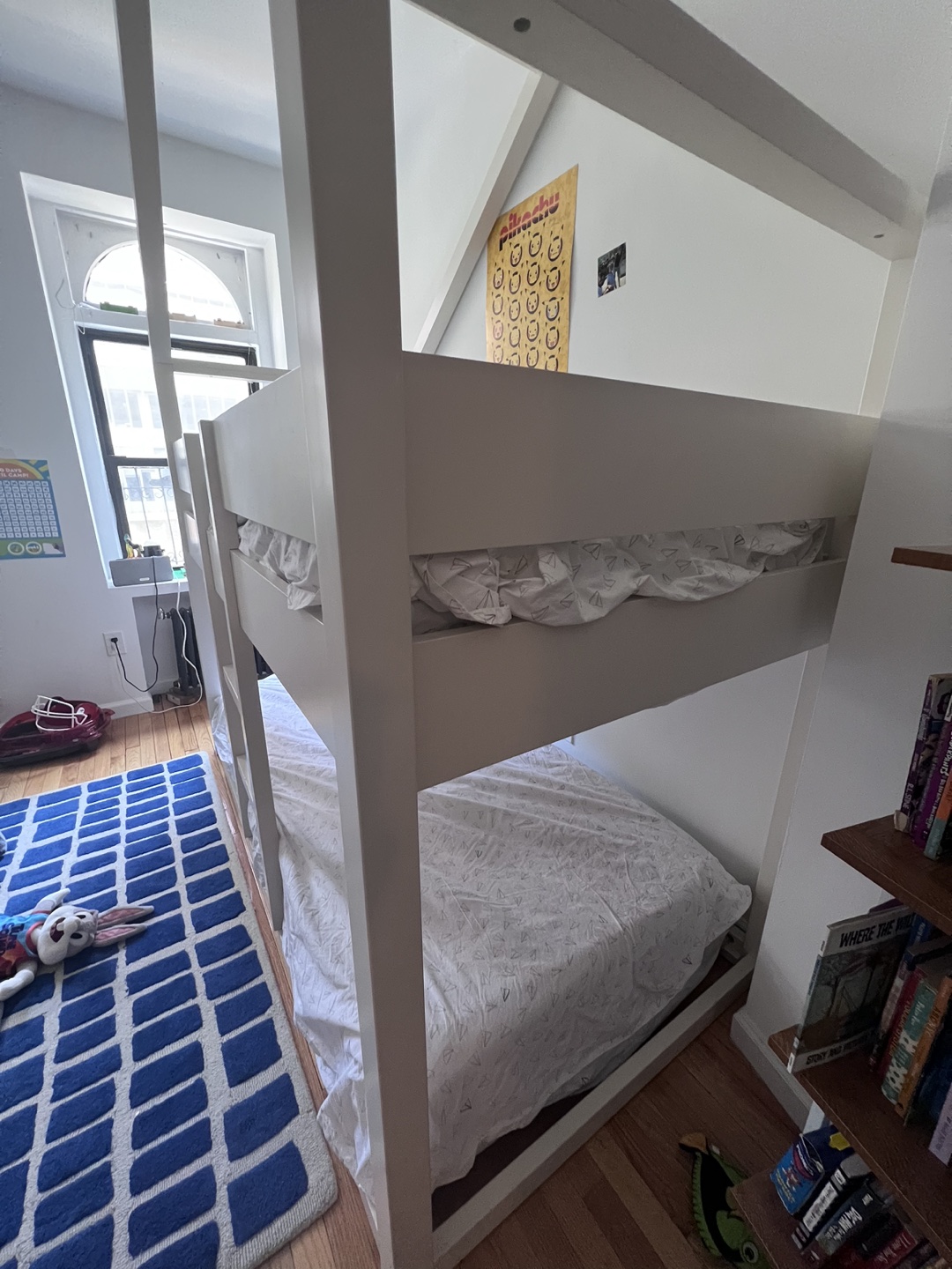 Pottery barn twin over twin bunk beds - photo 2