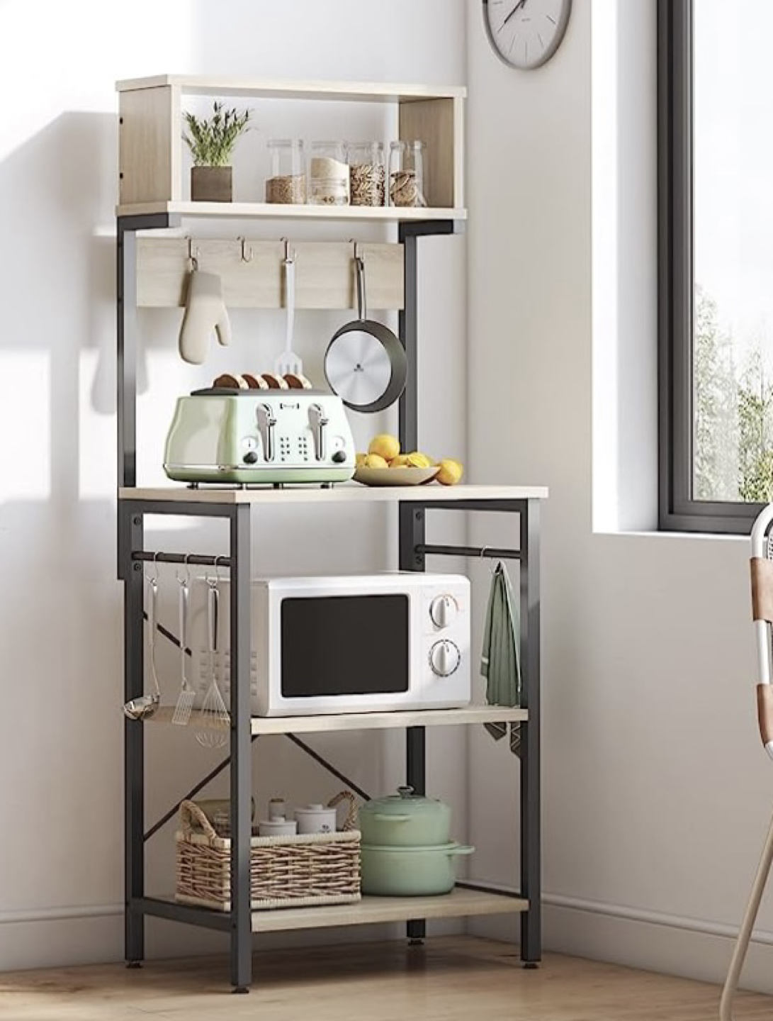 Kitchen rack - Microwave shelf, coffee station, storage, etc. - photo 3
