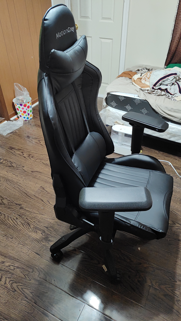 motion grey ergonomic chair - photo 4