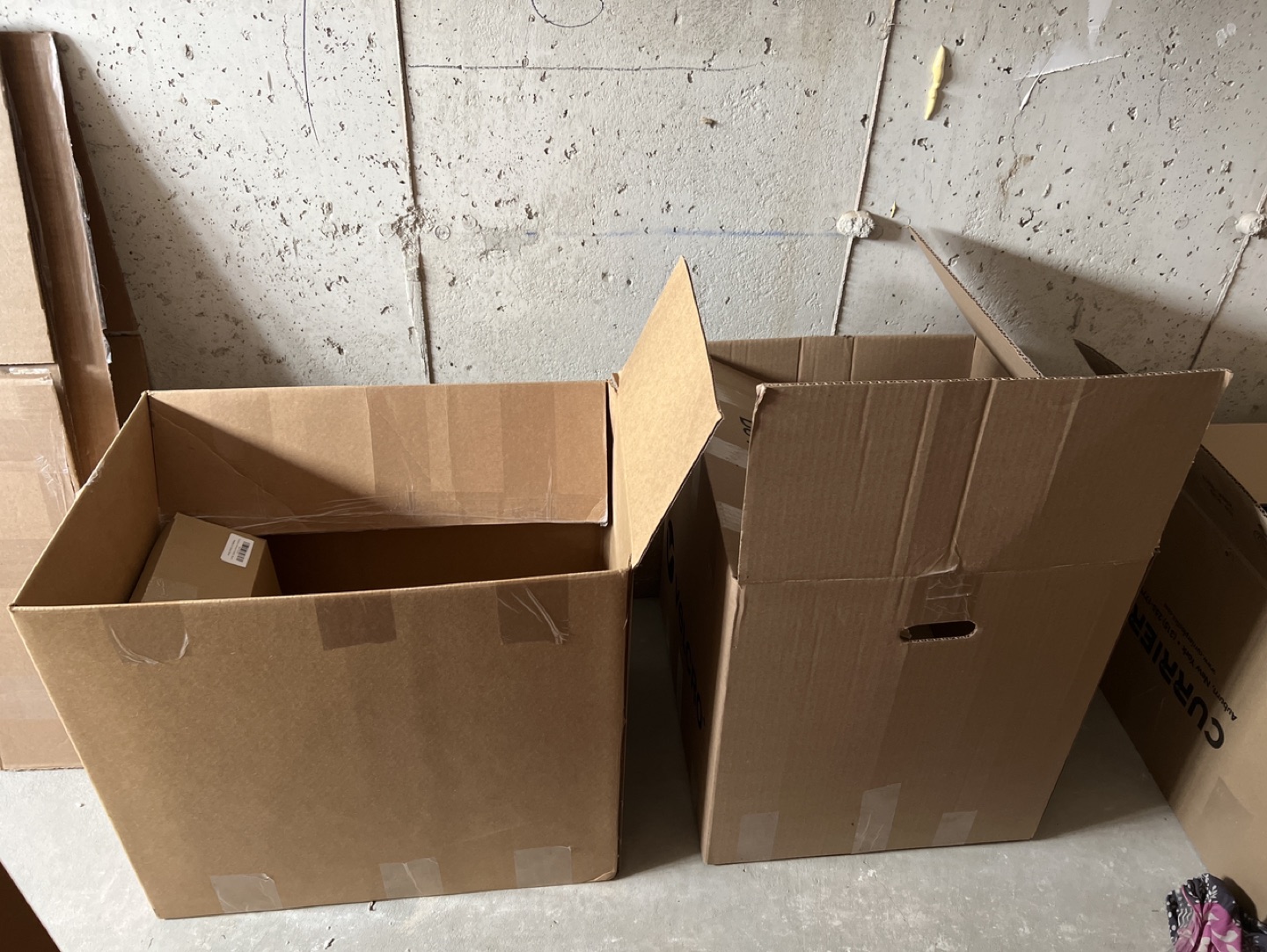 Moving boxes