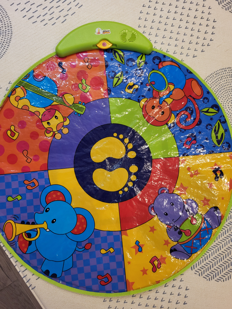 jolly jumper super stand with musical mat - photo 3