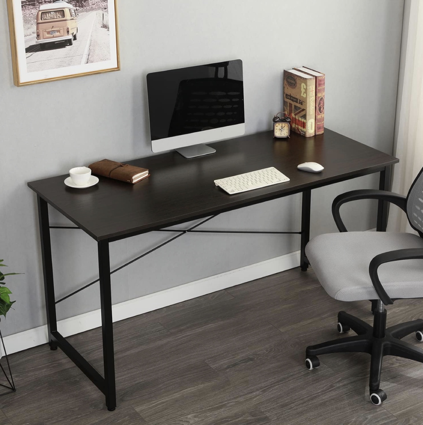 📢 FOR SALE: Study Table - Modern Design, Walnut Brown 📚 - photo 5
