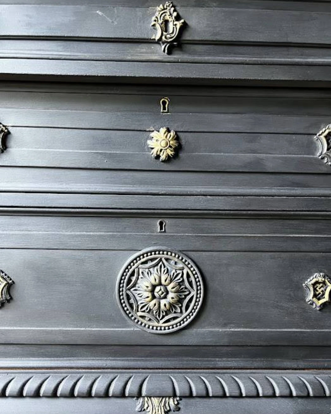 Wood sideboard  vintage - photo 2