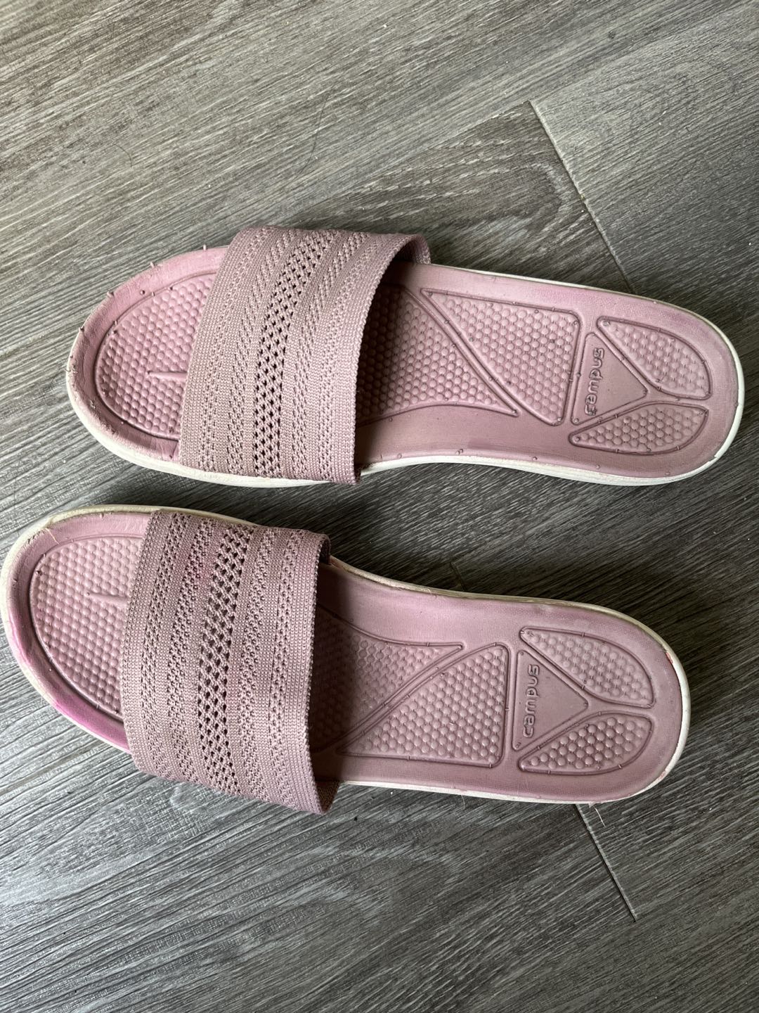 Pink Women Slides - Size UK4 / US5.5 #freecycle thumbnail