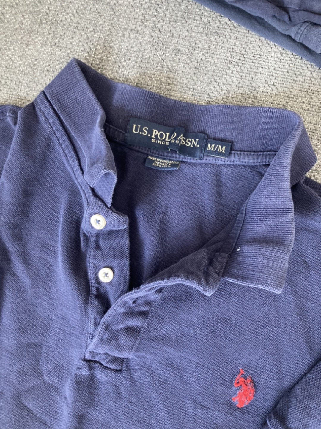 Dark blue Polo tshirt ⬆️ thumbnail