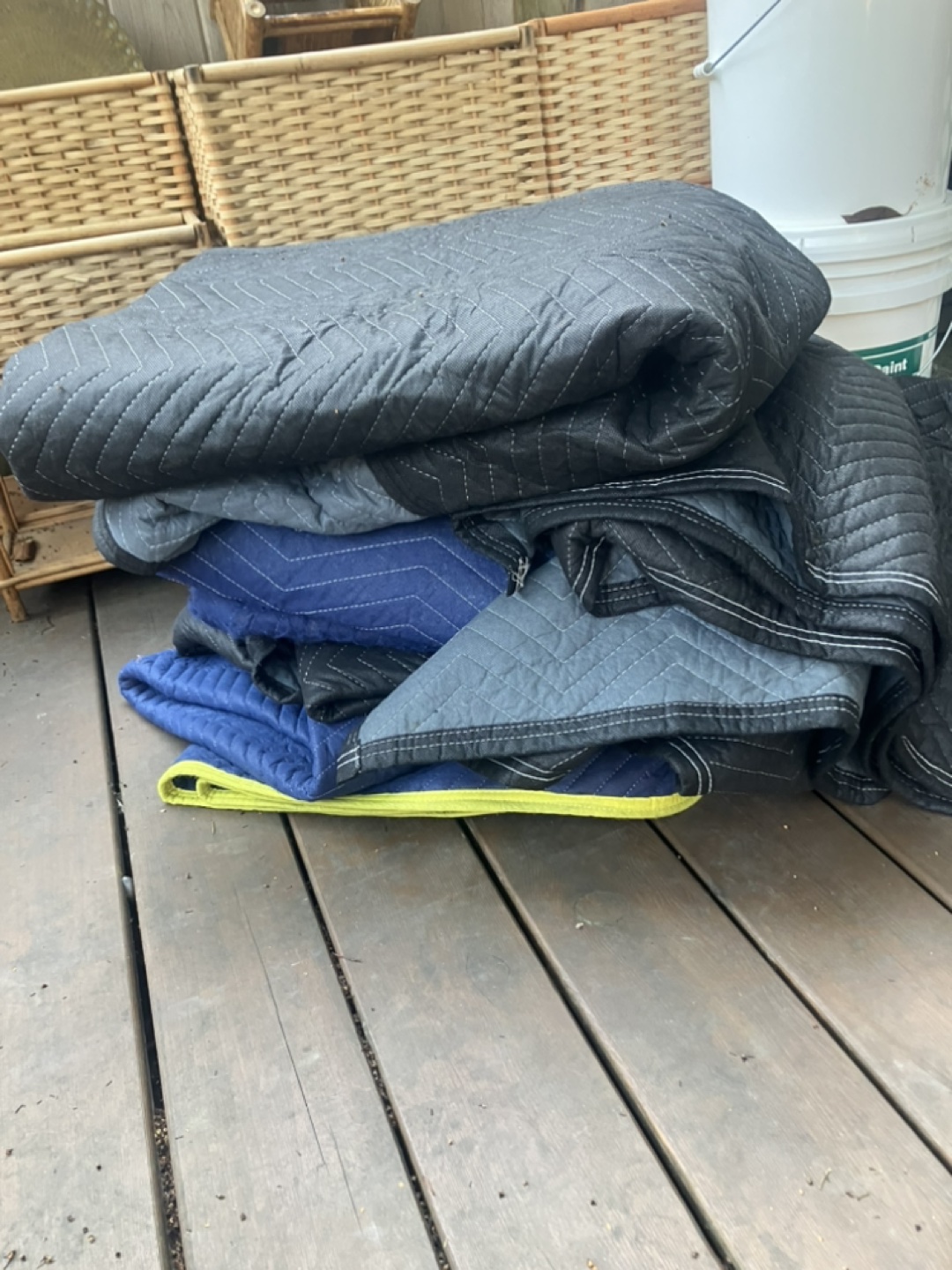 Large Moving blankets x 6 thumbnail