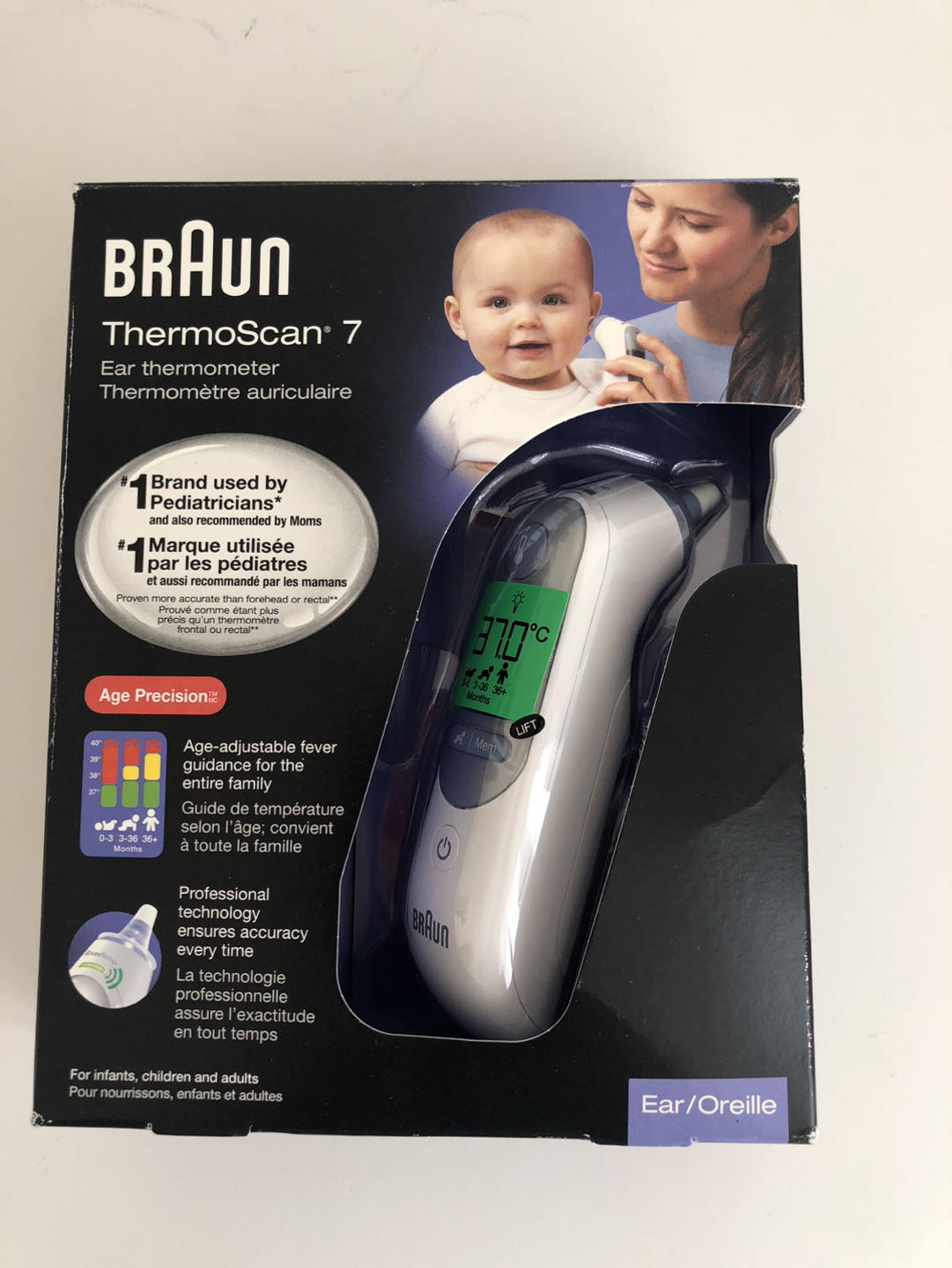 Braun IRT6520CA ThermoScan 7 Ear Thermometer image indicator(3)