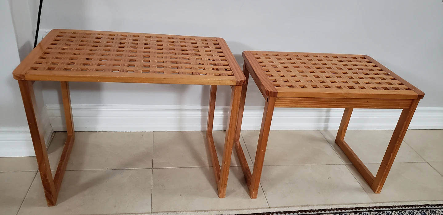 two set of tables