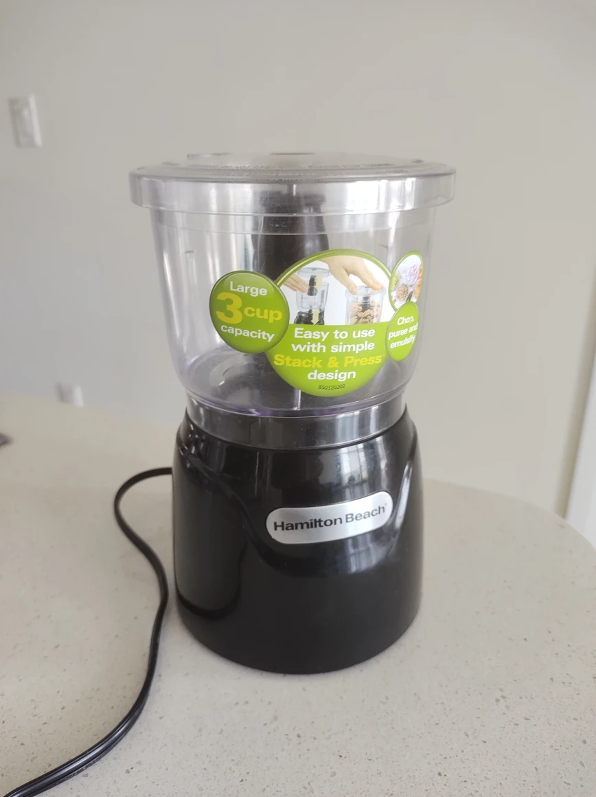 Hamilton Beach Personal Food Processor and Vegetable Chopper