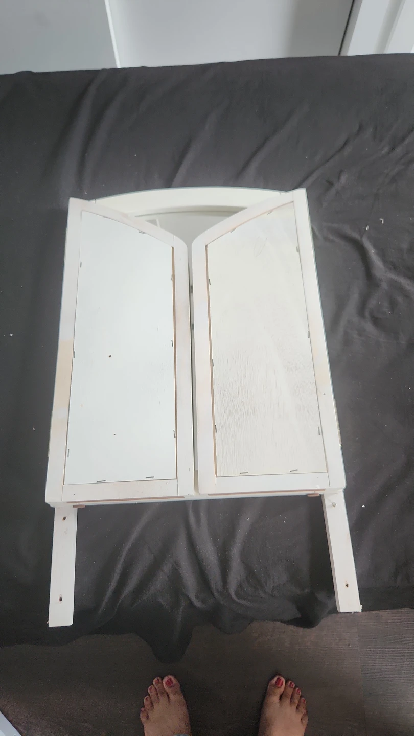Trifold Vanity Mirror