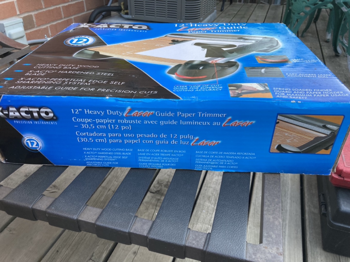 12” Heavy Duty Laser Guide Paper Trimmer image indicator(3)