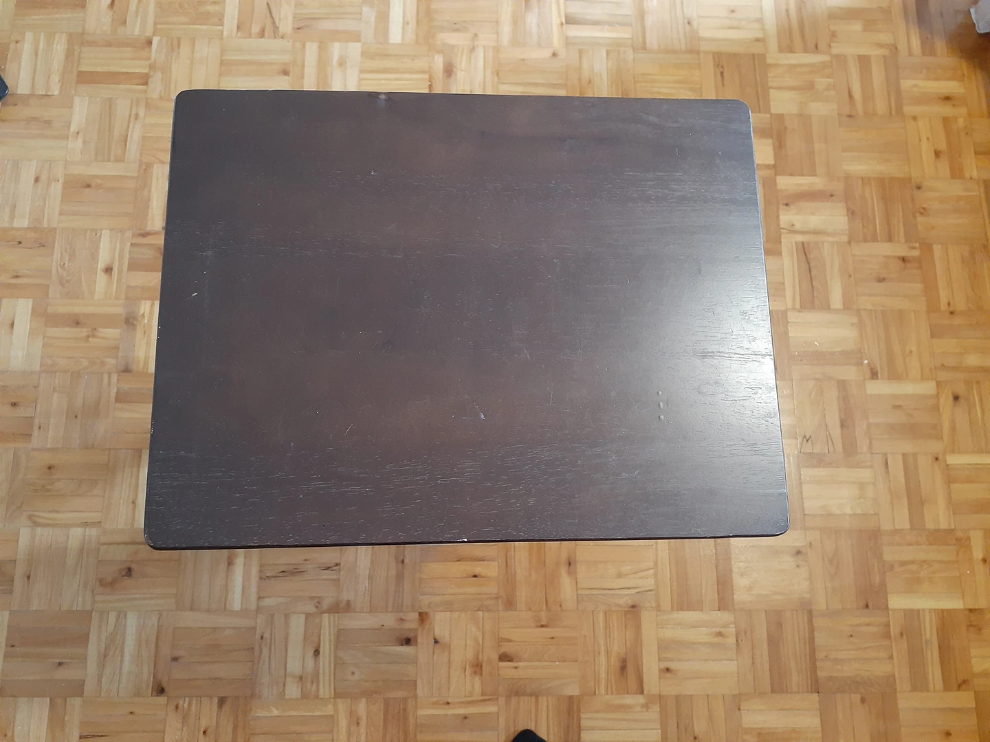 Wooden foldable small table - photo 2