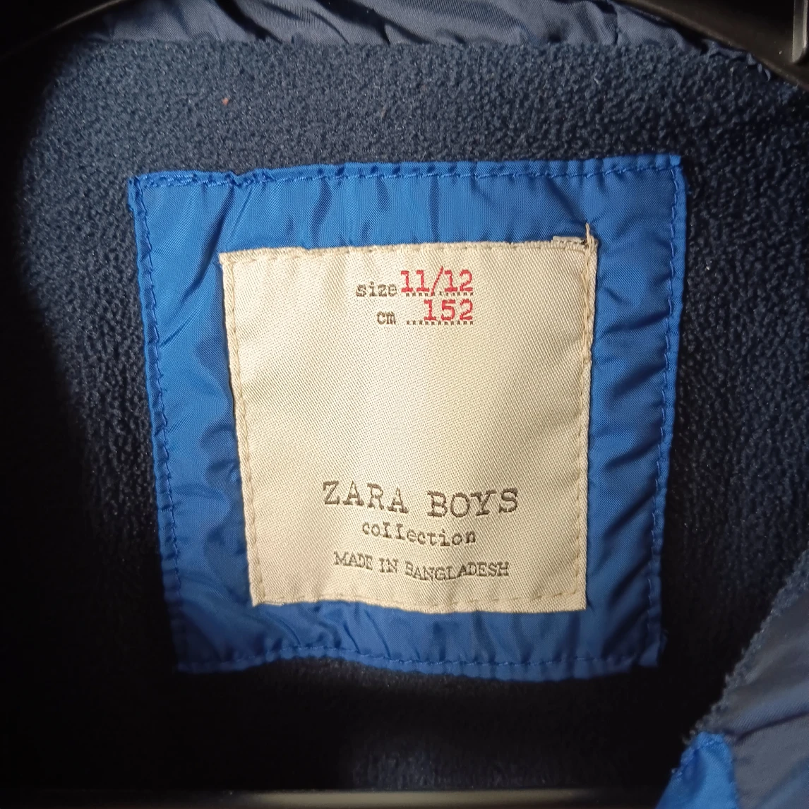 Zara Boy Blue Jacket Size 11/12 (152cm) - photo 5