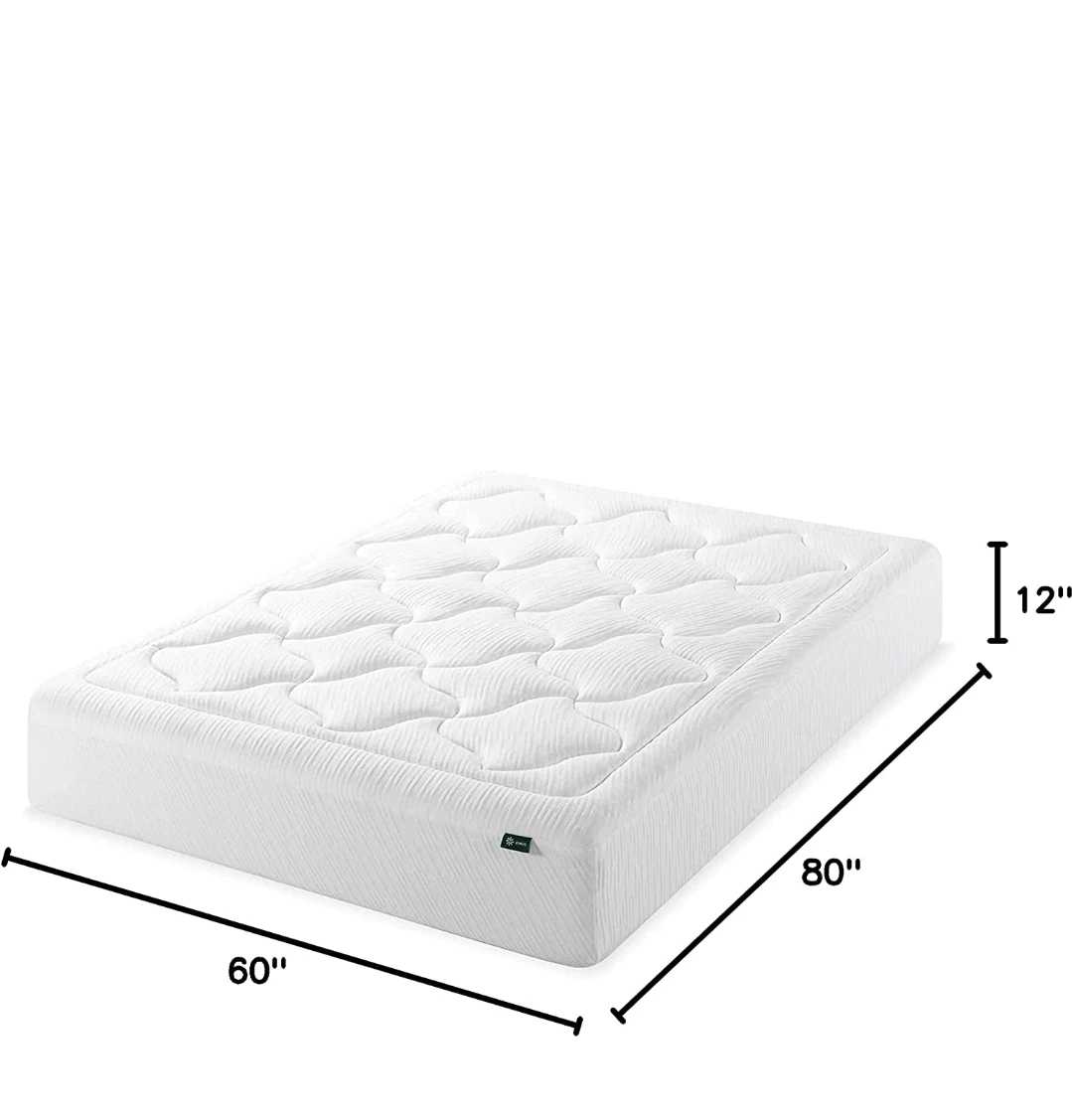 12" mattress (brand zinus) - photo 2