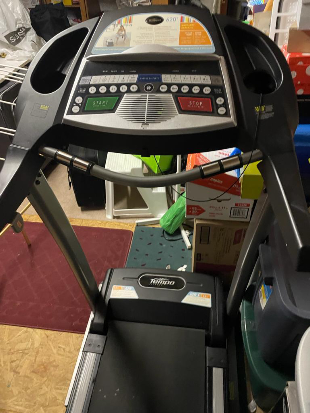 Treadmill tempo