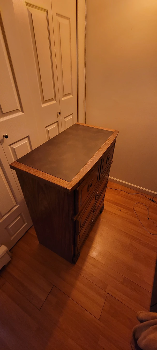 wooden chest of drawers - photo 2