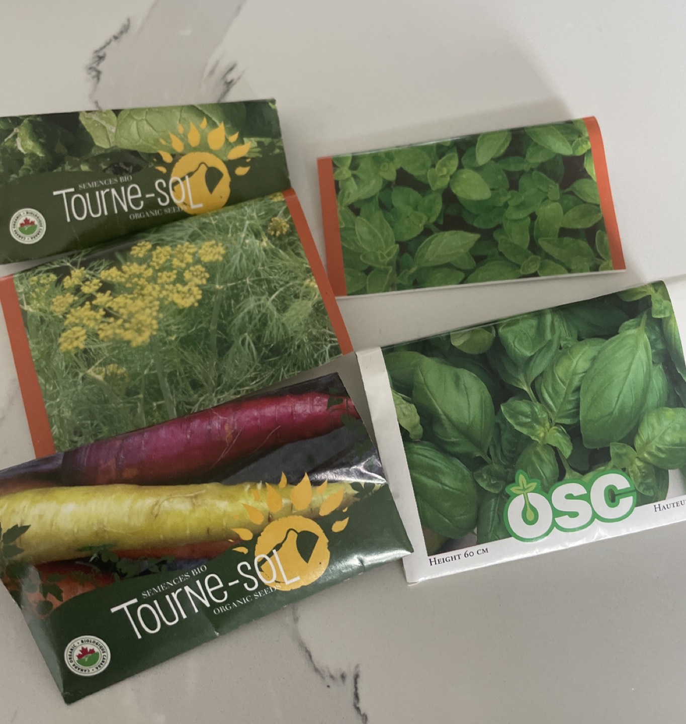 Seeds for herbs and vegetables thumbnail