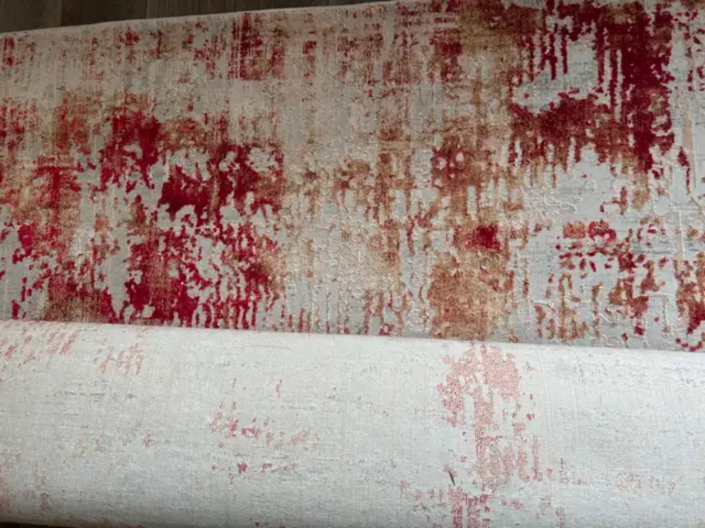 8ft *11ft area rug- Abstract print