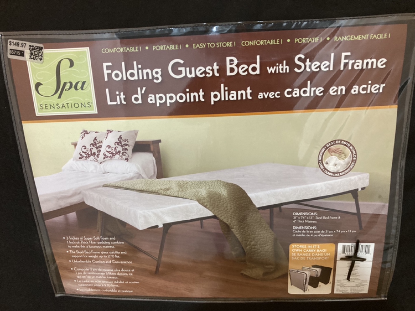 Folding Guest Bed - photo 3