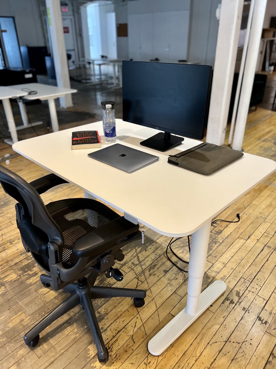 BEKANT Height Adjustable Standing Desk - Electric thumbnail