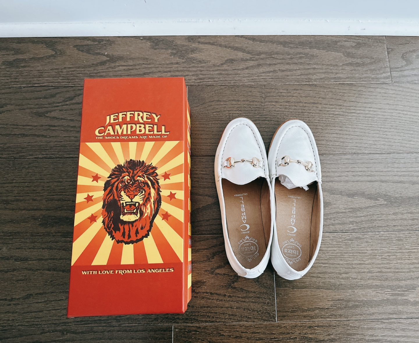 JEFFREY CAMPBELL Garcon White Loafers image indicator(2)