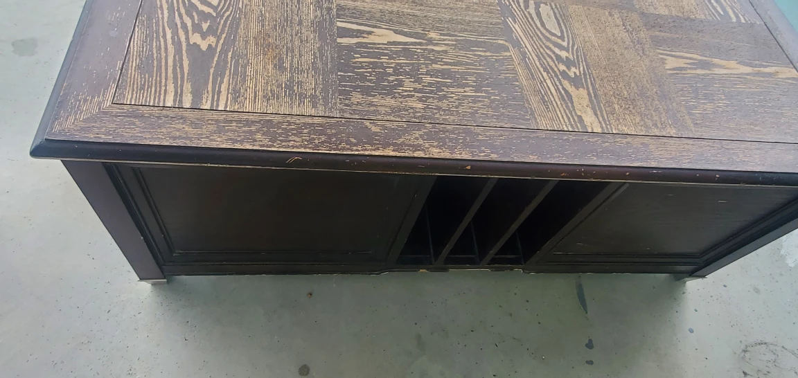 Brown Wooden Coffee Table image indicator(2)