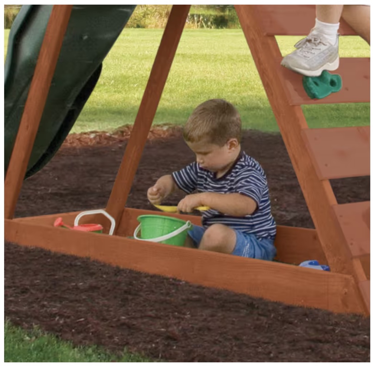KidKraft Outdoor Sunview Cedar Lumber/Wooden Play Centre - photo 5