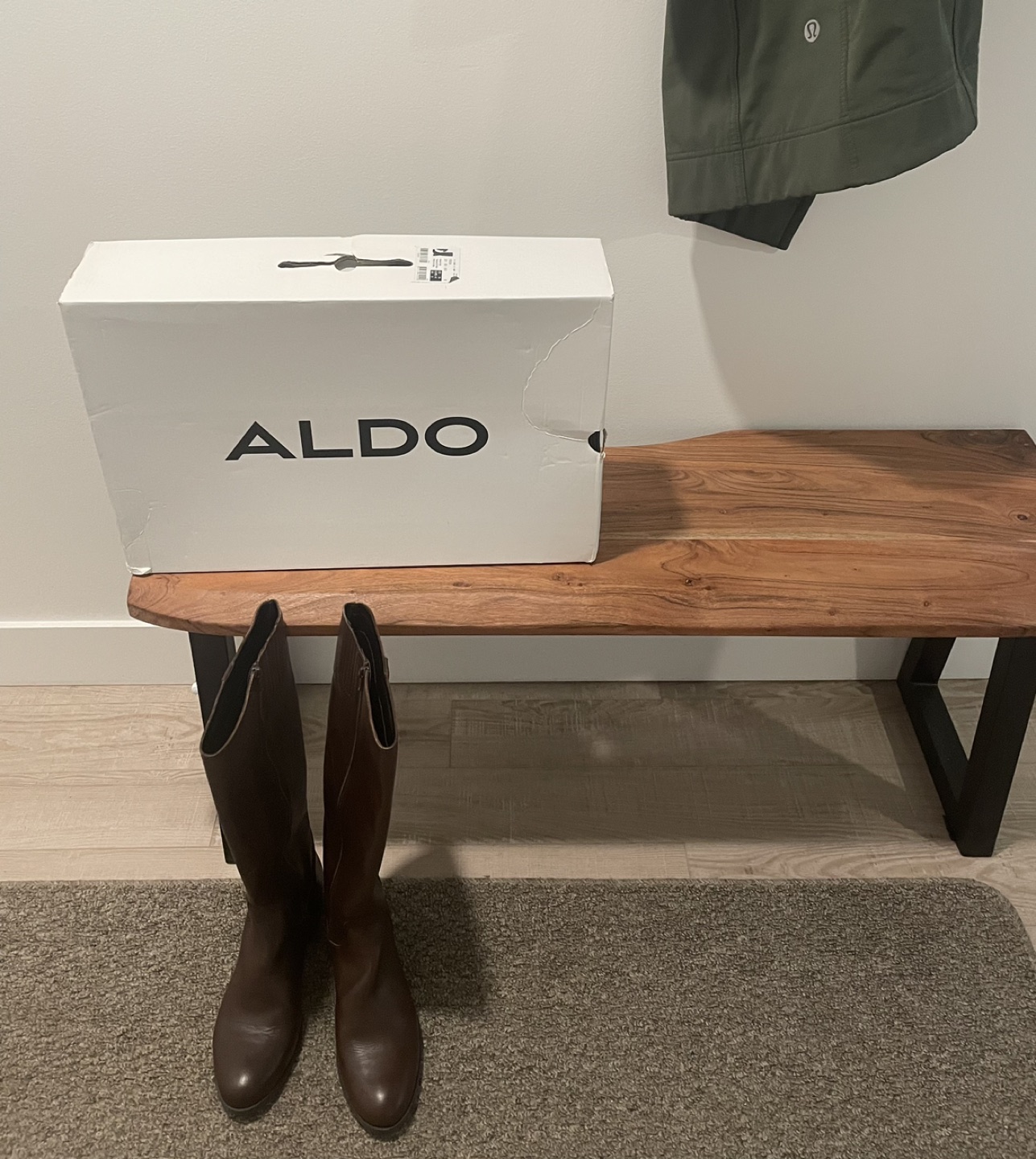 Leather Aldo boots image indicator(7)