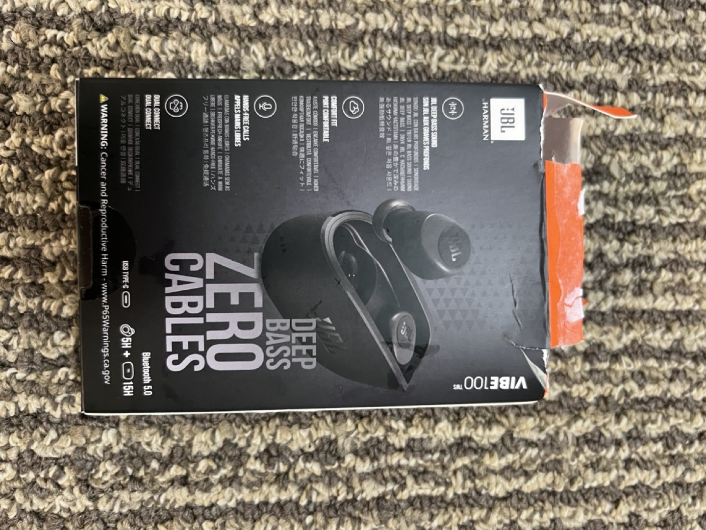 JBL VIBE 100 - True Wireless Earbuds - Black - photo 3