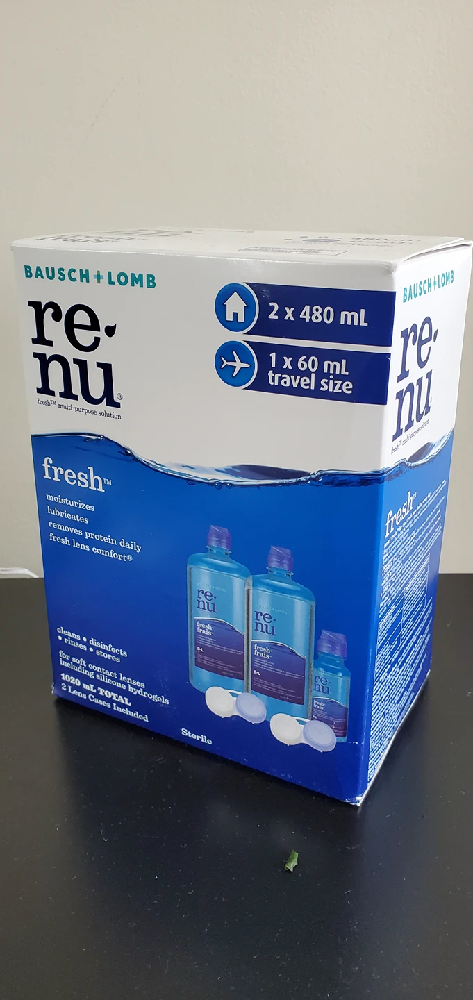 Bausch + Lomb Renu Contact Lens Solution
