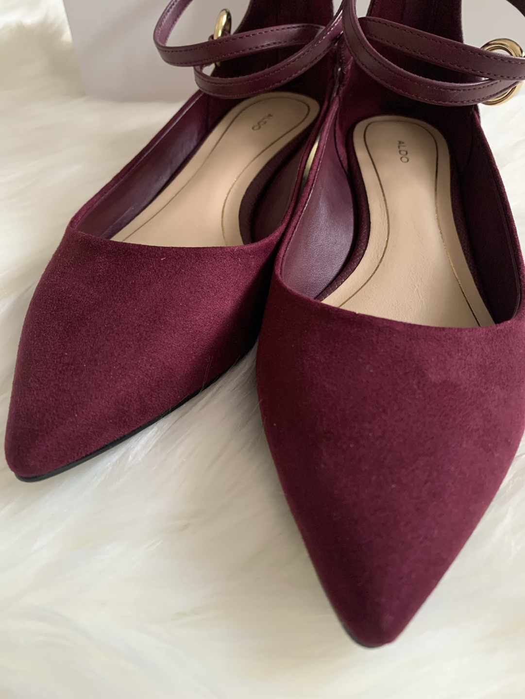 ALDO Shoes, size 6.5, wine color BRAND NEW - photo 5