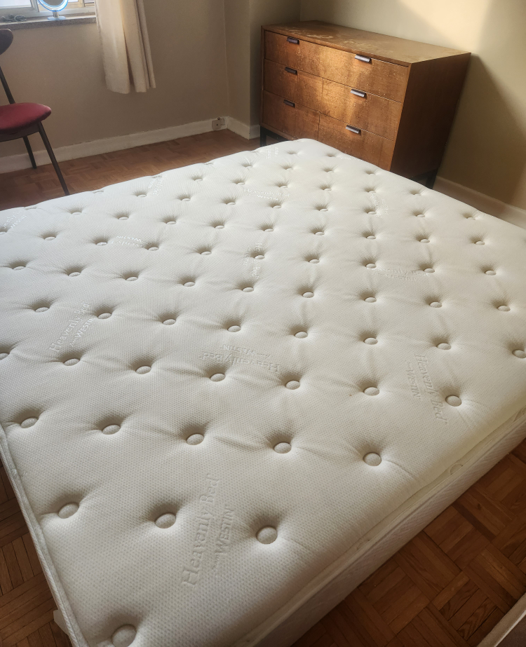 King-Sized Westin Heavenly Bed Mattress #freecycle