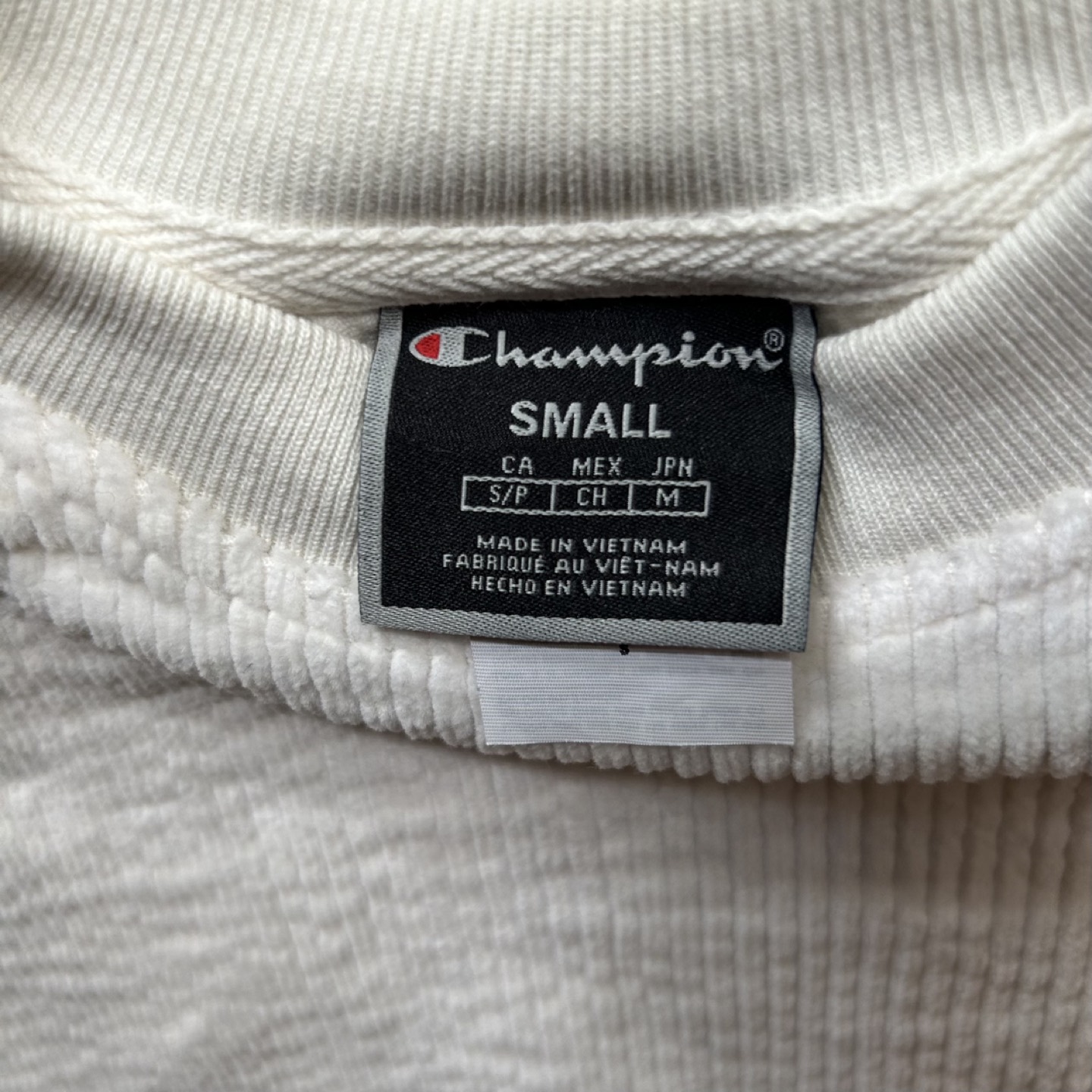 Champion White Crew Neck image indicator(3)