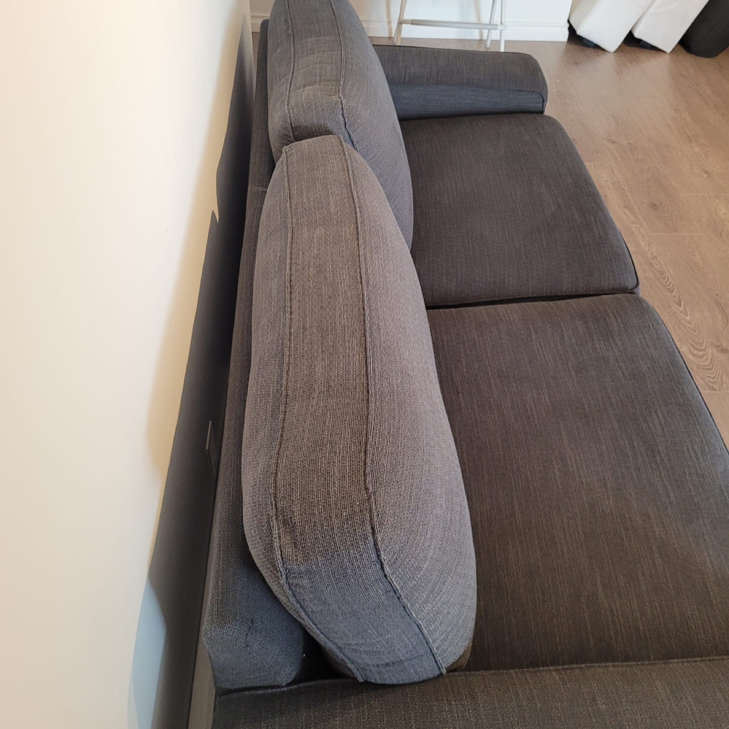 IKEA gray sofa - photo 5