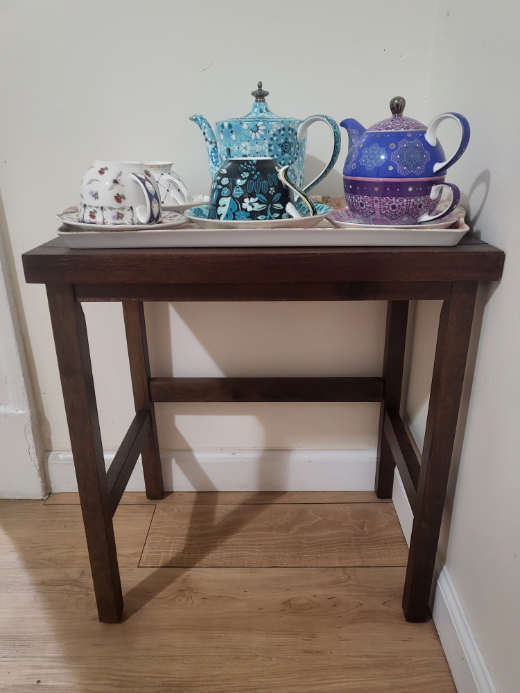 3 piece side table, moving sale - photo 3