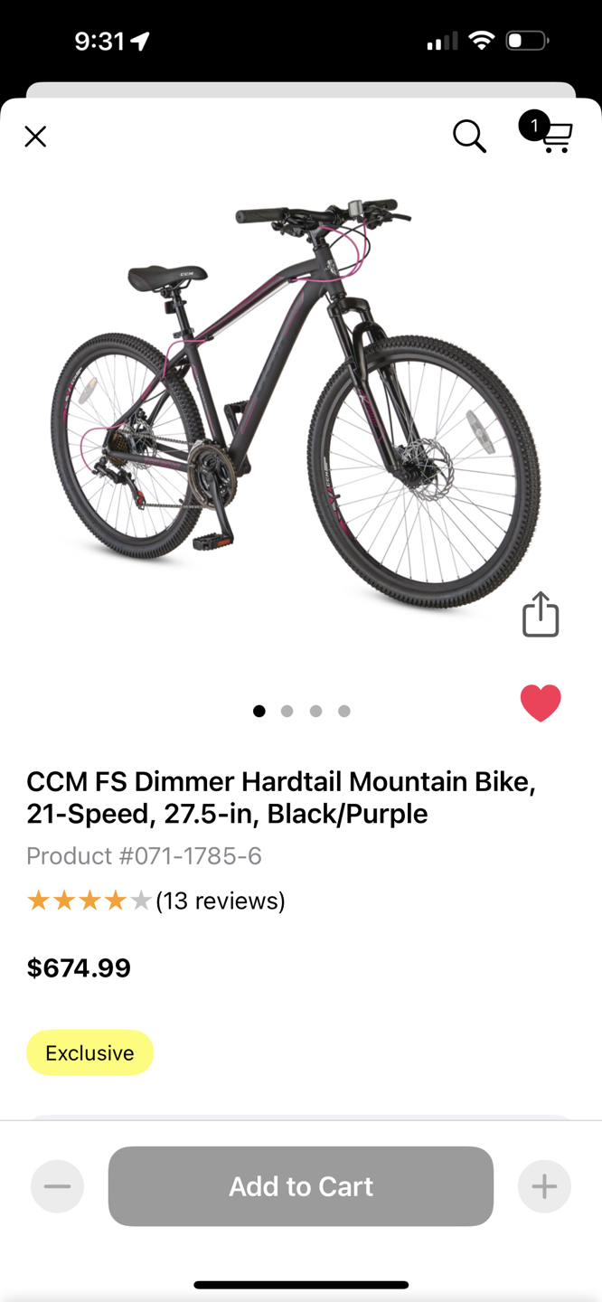 Women’s bike 27.5 inch, hardtail mountain bike - photo 4