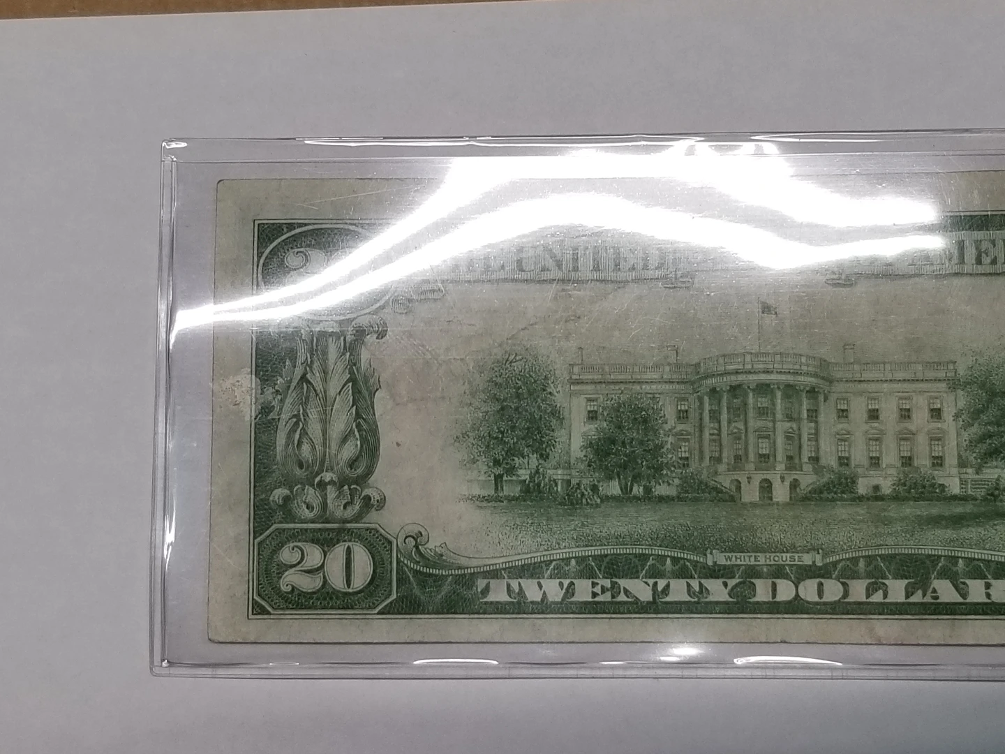 1928-B $20 Dollar Bill Federal Reserve Note Gold Clause Chicago image indicator(9)