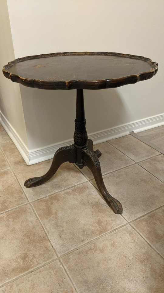 Antique Round Table - photo 2