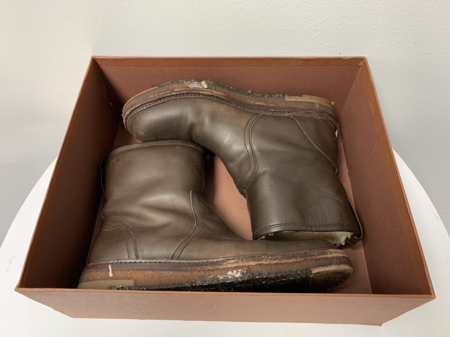Coach - Harvey Vintage Leather Boots - Men’s Size 8.5 thumbnail